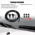 thumbnail image 2 of 10 Pcs Front Windshield Wiper Washer Nozzle Spray Jet Kit 5113049AA for Chrysler 300C 2004-2010 for Chrysler 300C 04-10, 2 of 6
