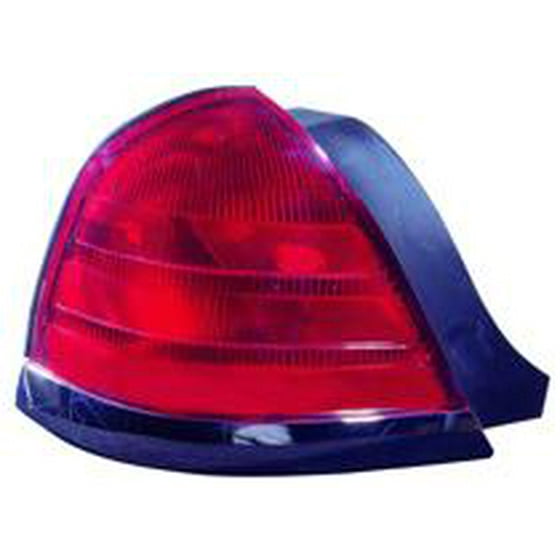 Go Parts 1999 2002 Mercury Grand Marquis Rear Tail Light Lamp Go Parts 1999 2002 Mercury Grand Marquis Rear Tail Light Lamp Embly With Black Molding Left Driver 8w7z 13405 A Fo2800160 Replacement For