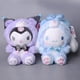 thumbnail image 2 of Sanrio Kawali Kuromi Hello Kitty My Melody Cinnamoroll almohada de felpa Anime para niños, colección de dibujos animados para halloween, 23CM, 2 of 4