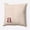 Cranberry, variant on Simply Daisy 18" x 18" Modern Monogram Indoor/Outdoor Polyester Throw Pillow, Cranberry