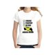 thumbnail image 1 of 1pc Women'S Casual Polyester T-Shirt with "Jamaica Bound" Print, Crew Neck, Short Sleeve, Knit Fabric, All-Season Top, 1 of 7