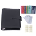 thumbnail image 2 of Carpeta de presupuesto A6 Carpeta de ahorro de dinero de identificación rápida Etiqueta grabable A6 Amplia aplicabilidad con 2 pegatinas para viajes ANGGREK Otros, 2 of 8