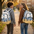 thumbnail image 2 of Yuyamidu Ice Cream Baseball Backpack for Girls Boys 6-8 Funny Print Bookbag for Kids Primary School Bag Children Book Bag Elementary School Backpacks School Supplies, 2 of 8