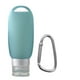 thumbnail image 3 of Bewildely botella de viaje de silicona suave botella portátil de almacenamiento secundario colgante pequeño contenedor vacío Almacenamiento y organización del hogar Verde claro 60ml, 3 of 6