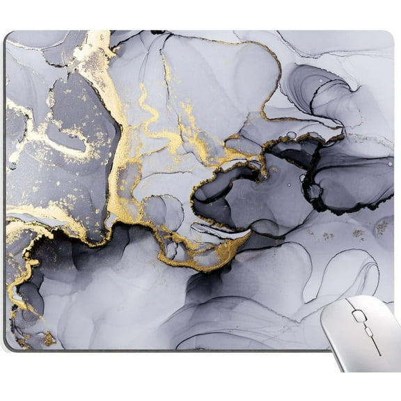 Mountains Mouse Pad, Landscape Mouse Pad, Mouse Mat Square Waterproof Mouse Pad Non Slip Rubber Base MousePads for Office Laptop