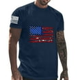 thumbnail image 1 of Mens Casual Pantalones Cortos Cuello Redondo Gradación Impresión Suéter Camiseta, Blusa Deportiva de Fitness para Hombres, 1 of 4