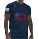 thumbnail image 1 of Mens Casual Pantalones Cortos Cuello Redondo Gradación Impresión Suéter Camiseta, Blusa Deportiva de Fitness para Hombres, 1 of 4
