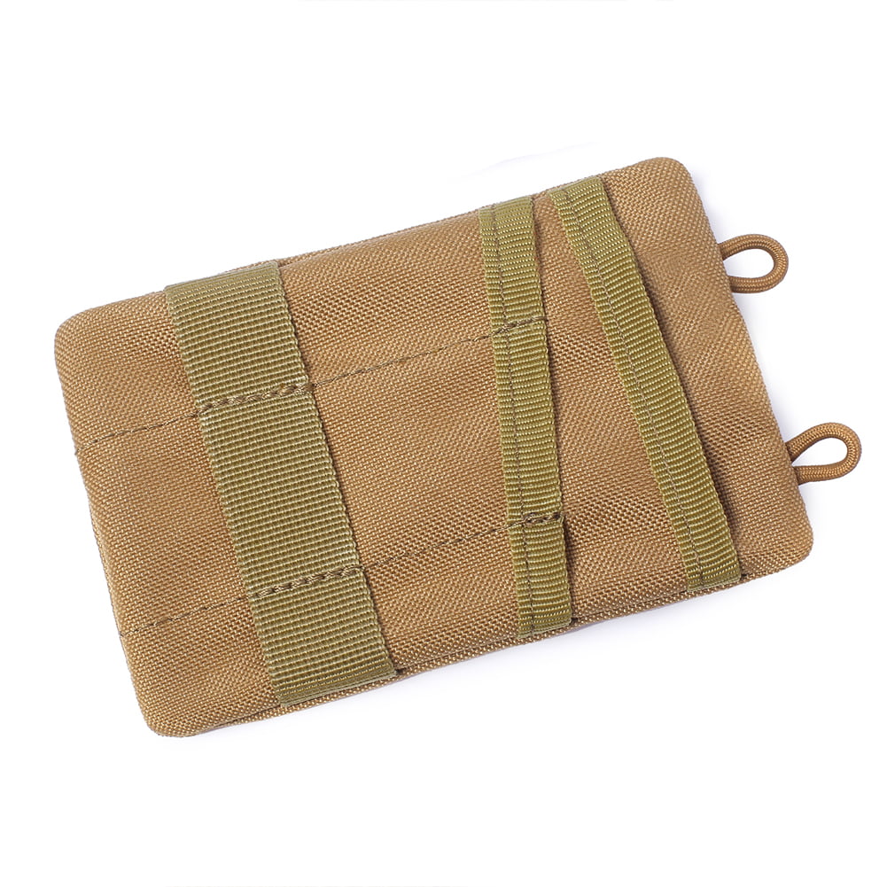 EDC Pouch Card Key Earphone Coin Holder Wallet Purse Zipper Mini Bag Portable 