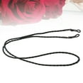 thumbnail image 3 of Ortofally Eyeglasses Holder Strap Cord Leather Eyeglasses String Holder Chain Necklace Glasses Cord Lanyard Eyeglass Retainer for Men Women Kids(Black), 3 of 10