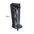 thumbnail image 4 of Boot Covers Medieval Knight Classic Pirate Boot Covers Black Standard, 4 of 9