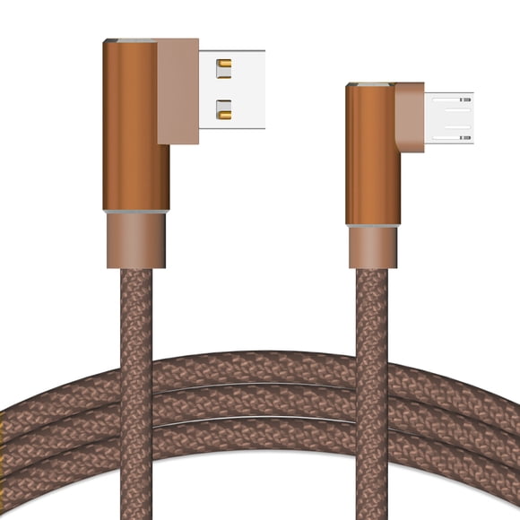 Maoww Double Elbow Data Cable 8Pin Replacement for Android TYPE-C Nylon Braided Fast Charging Phone Line