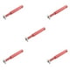 thumbnail image 1 of Afilador de ranuras de golf Greeniant Mango antideslizante Herramienta de limpieza de cuña Rojo 5piezas, 1 of 6