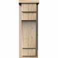 thumbnail image 2 of 7 1/2"W x 10"D x 22"H Mediterranean Smooth Corbel w/Backplate, Douglas Fir, 2 of 9