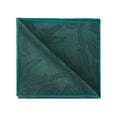 thumbnail image 4 of INSPIRAR CHIC Pañuelo de bolsillo para hombres con hojas bordadas y ribete verde, talla única, 4 of 4