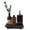 Black, variant on Wood Tray Pedestal Stand Farmhouse Bathroom Decor Decorative Wooden Riser Kitchen Soap Dish Holder for Vanity, Counter, Sink
