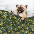 thumbnail image 3 of Rocae Marine Anchors And Compass for Pet Blanket Dog Blanket Cat Blanket Soft Sleep for Small Medium Pet-Large, 3 of 8