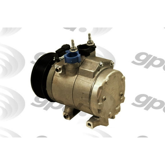 Global Parts Distributors New w/ Clutch A/C Compressor Fits select: 2011-2016 FORD F350, 2011-2016 FORD F250
