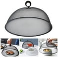 thumbnail image 3 of ZMMYMZA 1 Pcs Metal Mesh Screen Food Cover for Outdoors, Mesh Food Tents Dome Screen Plate Covers, 11.81 inch Large Dome Picnic Food Covers Mesh Food Covers for Camping, Picnics, Parties,BBQ,Reusable, 3 of 9