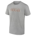 thumbnail image 2 of Men's Heather Gray Texas Longhorns University T-Shirt, 2 of 3