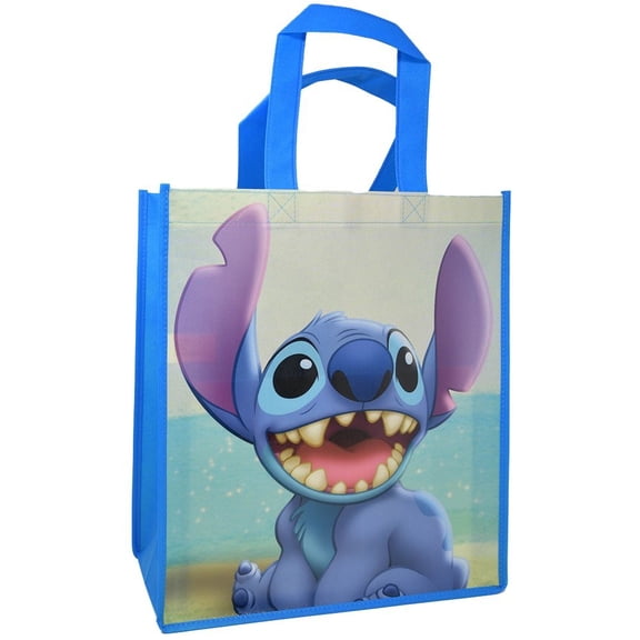 2 Piece Stitch Large Eco Friendly Non Woven Tote bag, 13.5" x 6.5" x 13.5"