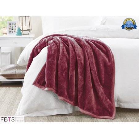 Bedsure Luxury Flannel Fleece Blanket Plush Blanket Throw