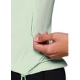 thumbnail image 2 of Avalanche Women's Bungee Hem UPF 50+ Sun Shirt with Zipper Pocket, 2 of 5