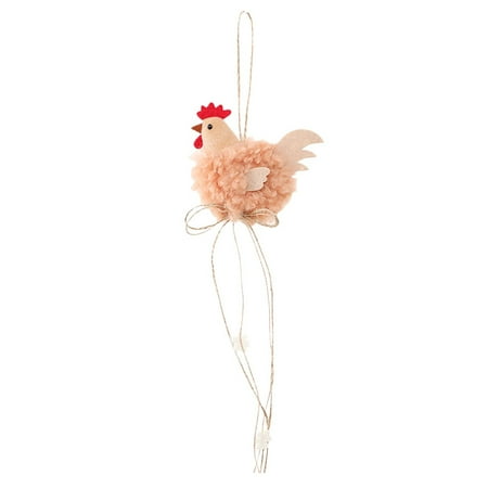 

Heiheiup Little Creative Decoration Rooster Easter Pendant Holiday Cute Decorations Decoration Hangs Car Chandelier