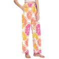 thumbnail image 2 of FORMRS Women's Pajama Pants with Pockets Soft Comfy Loungewear Sleep Bottom, Sizes S-2XL, Orange Grapefruit Slices, 2 of 8