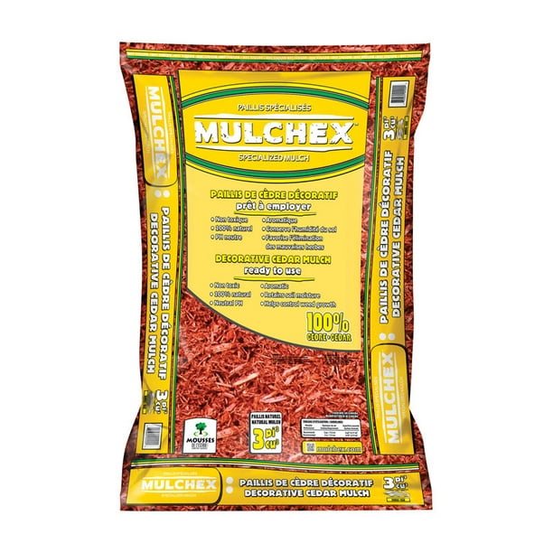 MULCHEX Red Cedar Mulch 2 cu. ft.