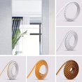thumbnail image 2 of 1pc, 1M Pvc Decorative Soft Line Mirror Border Binding Closure Line Gypsum Line Ceiling Line Background Wallpaper Self-adhesive Strip 39inch, 2 of 4