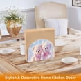 thumbnail image 4 of Teddy Bears Pink Bows Napkin Holders for Tables Napkin Stand Paper Holder Organizer Tabletop Tissue Box Dispenser, 4 of 8
