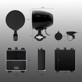thumbnail image 3 of GoHawk - Altavoces Bluetooth para motocicleta, sistema de audio con amplificador de 4.1 canales impe, 3 of 9