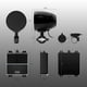 thumbnail image 3 of GoHawk - Altavoces Bluetooth para motocicleta, sistema de audio con amplificador de 4.1 canales impe, 3 of 9