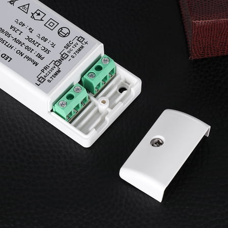 TINKSKY Led Light Power Adapter Plastic 1Pcs for LED Lights with Circuit Protection Feature