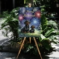 thumbnail image 4 of Happy New Year Dachshund Family Cheer Winter Midnight Firework Vertical Matte Canvas Poster Wiener Dog Lover Gifts Idea Wall Art Home Decor - 02025, 4 of 5