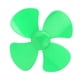 thumbnail image 3 of M Buder 10 Piezas 80mm Hélice 4 Palas Plástico Modelo DIY Accesorios Juguete RC Agujero 2mm Color Verde, 3 of 9