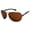 Gunmetal/ +1.50, variant on Adult Malibu Unisex Gunmetal Frame Polarized PC Brown Lens Bifocal Aviator Sunglasses - +2.50
