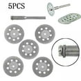 thumbnail image 1 of MYG 5pc DIAMOND Tipped Vented MINI 22mm CUTTING DICS SET Rotary Drill Tool, 1 of 4
