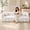 White, variant on Aenkyo 99 Inch Corduroy Cloud Sofa Couch with Round Pillows, No Assembly, White