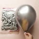 thumbnail image 3 of FELTECHELECTR 6 globos de látex de 36 pulgadas, de color sólido, para fiestas, cumpleaños, bodas y decoración (plateados)., 3 of 6