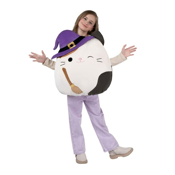 Squishmallows Cam the Witch Calico Cat Kids Costume