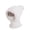 A - White, variant on Gustave Women's 3 in 1 Beanie Hat with Scarf and Mask, Winter Warm Fleece Lined Knitted Hat with Faux Fur Pompom Ski Balaclava Scarf and Mask Set for Cold Weather - Khaki