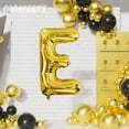 thumbnail image 4 of Globo de letra E AOAOParty de 102 cm en foil dorado, 4 of 6