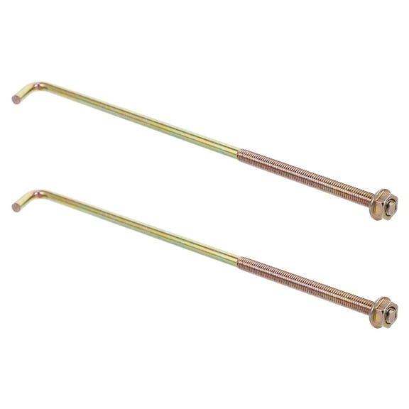 GOOHOCHY  2 Pcs Car Trailer Tie down Straps Battery Hold Bracket Golden