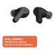 thumbnail image 3 of Auriculares in-ear inalámbricos JBL Wave 200TWS JBLW200TWS black, 3 of 8