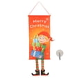 thumbnail image 1 of Decoraciones navideñas, decoración de bandera colgante de Navidad Bandera de pancarta colgante de Navidad Decoración de bandera colgante de Navidad Materiales más finos, 1 of 8
