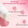 thumbnail image 4 of Fusie Body Glue, Body Adhesive Roll-On for Skin & Clothing 0.7 Oz-Sweat Resistant, Water Wash Off- Fashion Adhesive for Dancers, Socks, Leotards, Bras, Wigs, Costumes, Residue Free (1 PC), 4 of 7