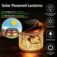thumbnail image 5 of DAYBETTER Hanging Solar Lanterns Outdoor Waterproof,2 Pack Hummingbird Metal Lantern LED Outdoor Solar Lights for The Garden Yard Decor Patio Lighting Decoration, 5 of 7
