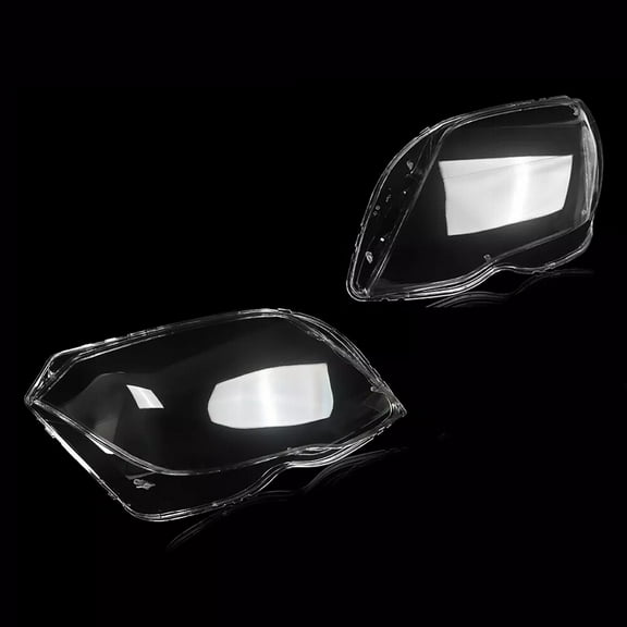 1Pair Headlight Lens Cover Fit Mercedes-Benz GLK X204 2013 2014 2015