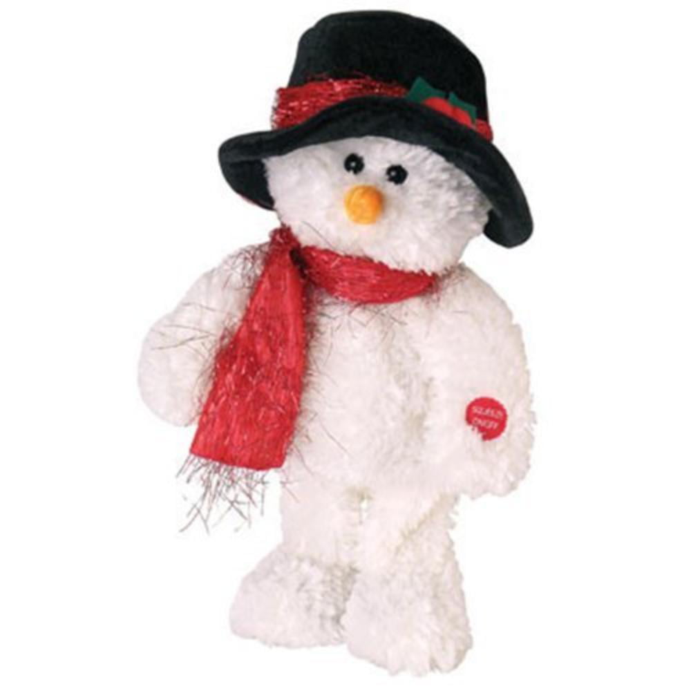 frosty the snowman singing stuffed animal